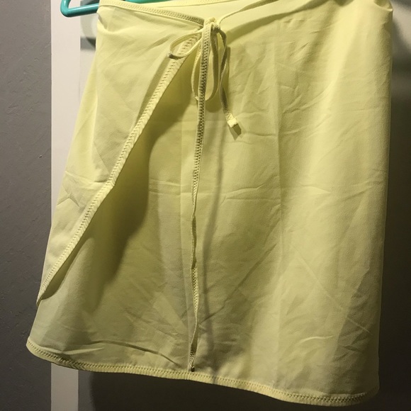 Outdoor voices TissueWeave wrap skirt - lemon lime - Picture 3 of 4